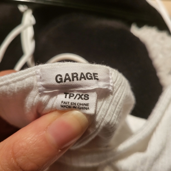 Garage white bodysuit / Bodysuit blanc Garage - Picture 8 of 10